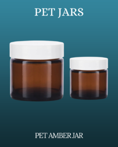 PET AMBER JAR